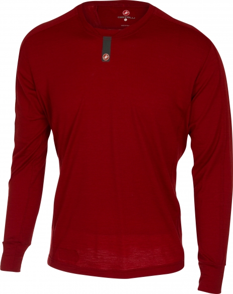 Castelli Procaccini wool LS ondershirt heren rood 16531-017 CA16531-017