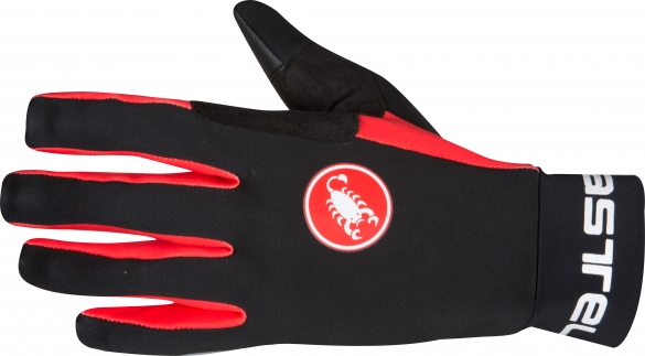 Castelli Scalda glove heren zwart/rood 16535-123 16535-123