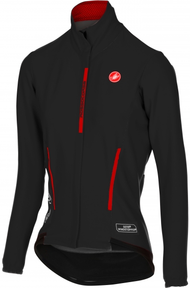 Castelli Perfetto W lange mouw jacket zwart dames 16542-010 CA16542-010
