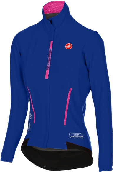 Castelli Perfetto W lange mouw jacket blauw dames 16542-057 CA16542-057