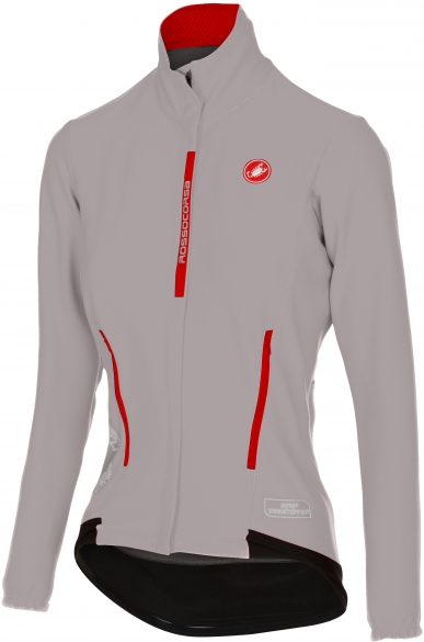 Castelli Perfetto W lange mouw jacket grijs dames 16542-080 CA16542-080