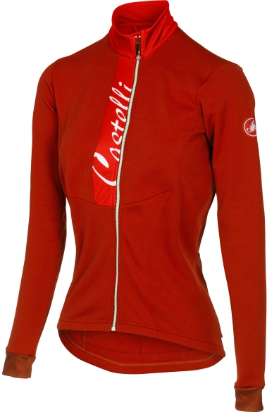 Castelli Sorriso jersey FZ rood dames 16548-017 CA16548-017