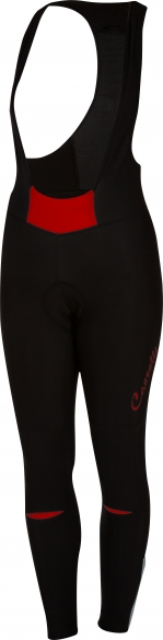 Castelli Chic bibtight zwart/rood dames 16551-023 16551-023
