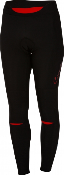Castelli Chic tight zwart/rood dames 16552-023 16552-023