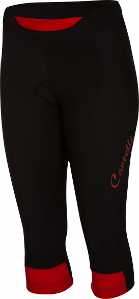 Castelli Chic knicker zwart/rood dames 16553-023 16553-023