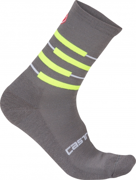Castelli Incendio15 fietssokken antraciet heren 16570-931 16570-931