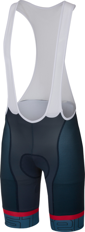 Castelli Volo bibshort fietsbroek navy/blauw heren 17008-082
