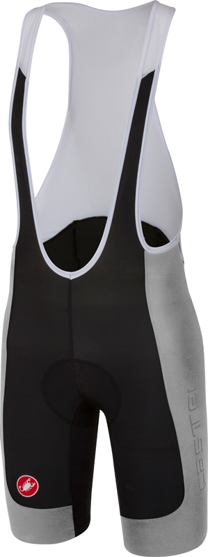 Castelli Evoluzione 2 bibshort fietsbroek zwart/grijs heren 17010-810