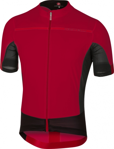 Castelli Forza pro fietsshirt rood heren 17017-017
