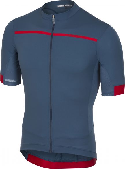 Castelli Forza pro fietsshirt licht blauw heren 17017-062