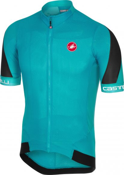 Castelli Volata 2 fietsshirt blauw/zwart heren 17018-086