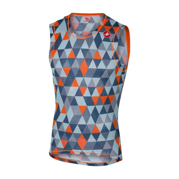Castelli Pro mesh mouwloos ondershirt multikleur blauw heren 17026-940