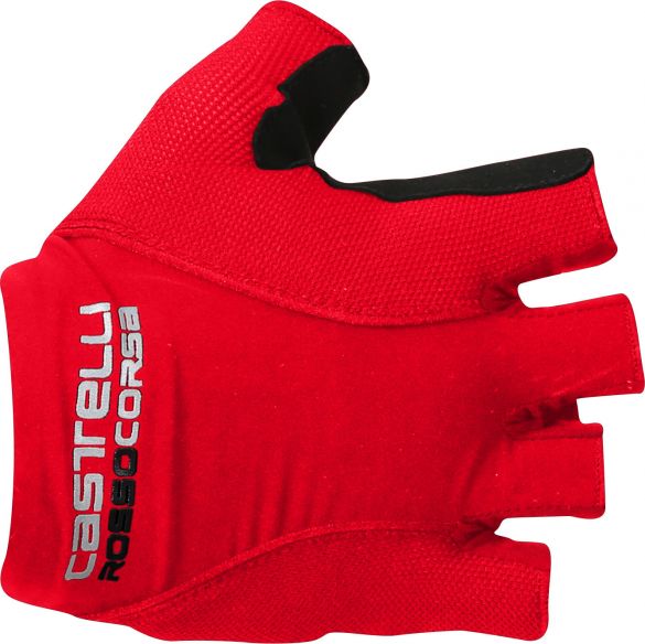 Castelli Rosso corsa pave glove fietshandschoenen rood heren 17029-023