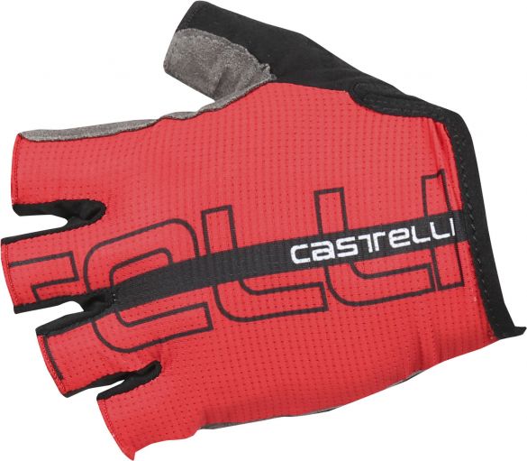 Castelli Tempo glove fietshandschoenen rood/zwart heren 17032-231