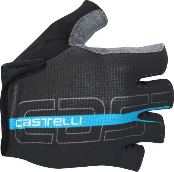 Castelli Tempo glove fietshandschoenen zwart/sky blauw heren 17032-861