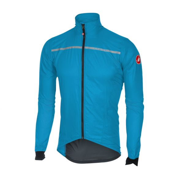 Castelli Superleggera jacket regenjack blauw heren 17054-086