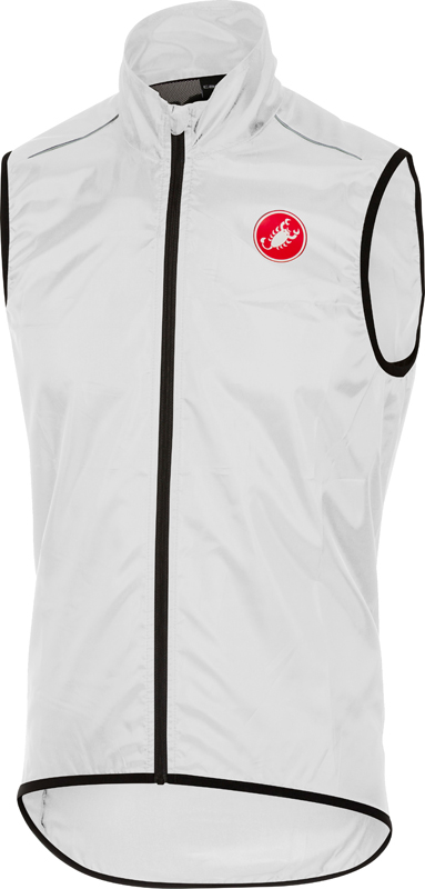 Castelli Squadra long vest wit heren 17056-001