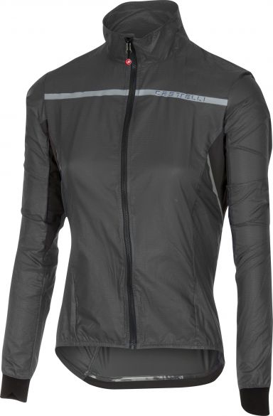 Castelli Superleggera W jacket regenjack antraciet dames 17080-009