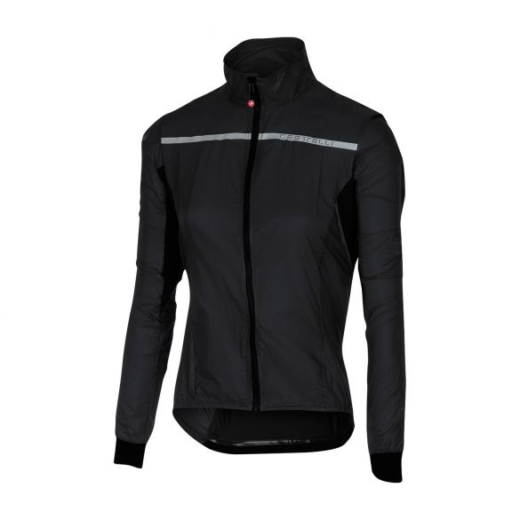 Castelli Superleggera W jacket regenjack zwart dames 17080-010