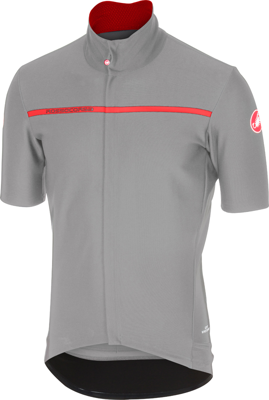 Castelli Gabba 3 korte mouw shirt grijs heren 17084-080