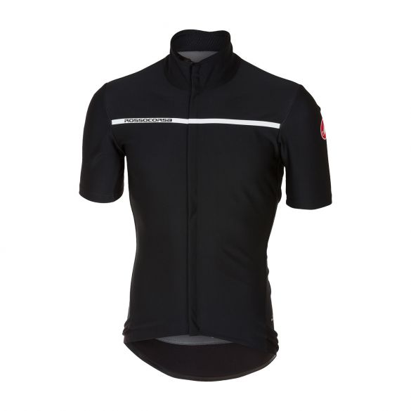 Castelli Gabba 3 korte mouw jack licht zwart heren 17084-085