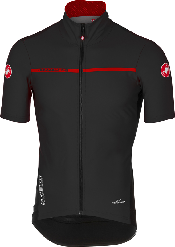 Castelli Perfetto light 2 korte mouw shirt zwart heren 17085-010