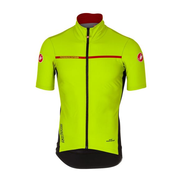 Castelli Perfetto light 2 korte mouw shirt geel heren 17085-032