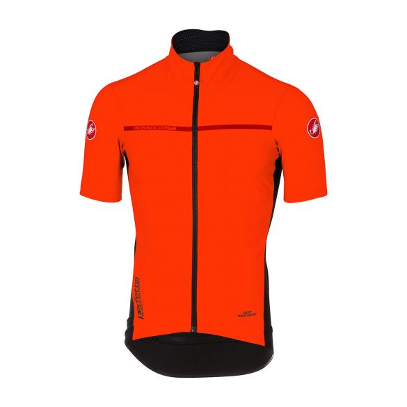 Castelli Perfetto light 2 korte mouw jacket oranje heren 17085-034