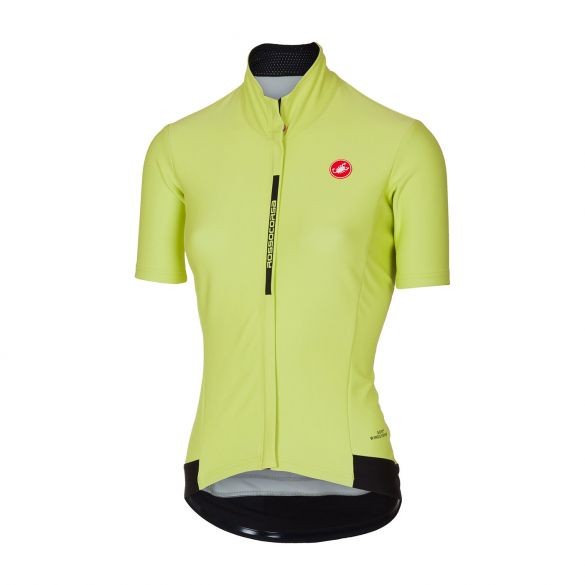 Castelli Gabba 3 W korte mouw jacket lime dames 17086-039