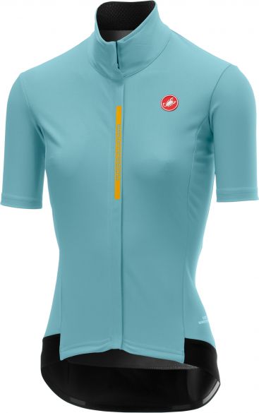 Castelli Gabba 3 W korte mouw fietsshirt donker celeste dames 17086-068