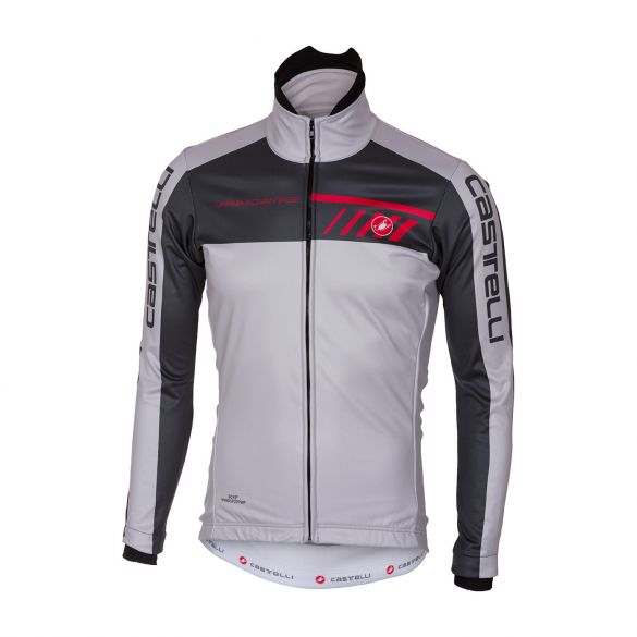 Castelli Velocissimo 2 jacket grijs/antraciet heren 17504-809