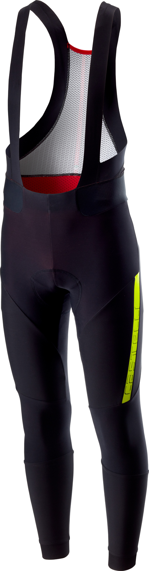 Castelli Sorpasso 2 bibtight zwart/fluo geel heren 17516-321