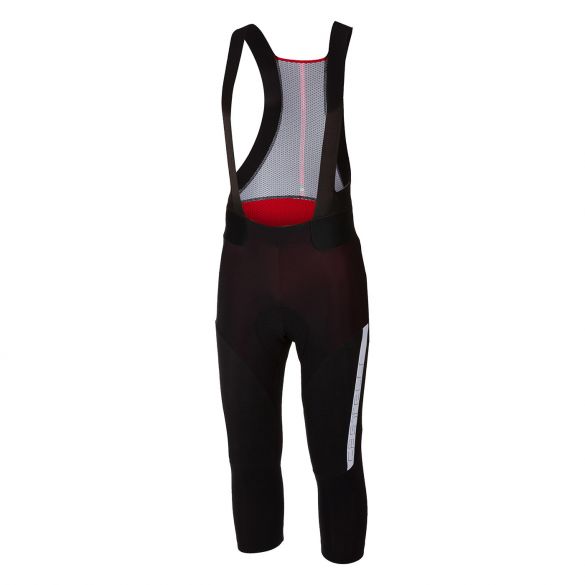 Castelli Sorpasso 2 bibknicker 3/4 fietsbroek zwart/wit heren 17517-101