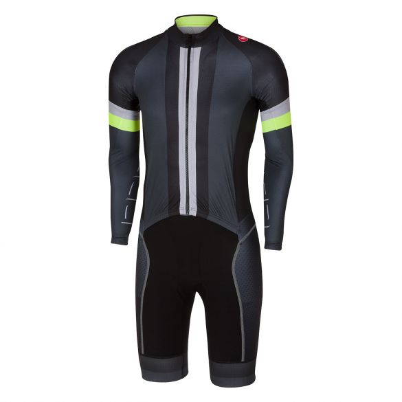 Castelli CX sanremo speedsuit antraciet/zwart heren 17520-009