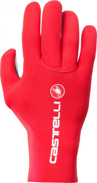 Castelli Diluvio c glove fietshandschoenen rood heren XXL