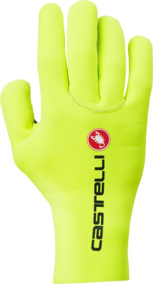 Castelli Diluvio c glove fietshandschoenen fluo geel heren 17524-032