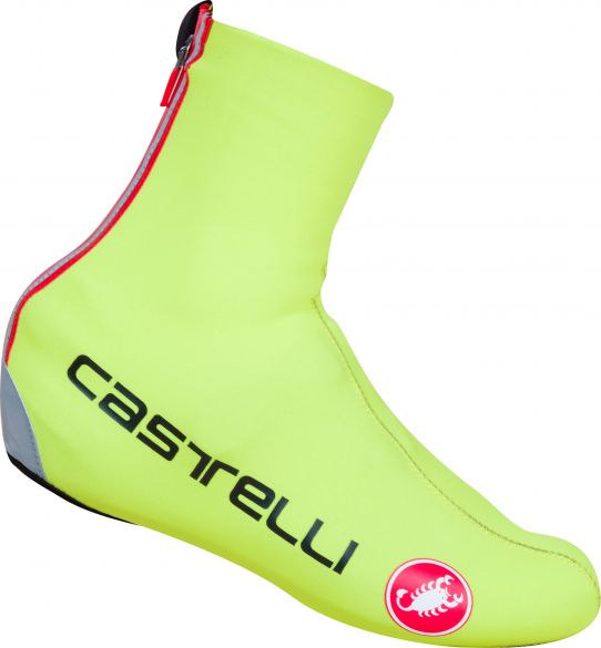 Castelli Diluvio c overschoen fluo geel heren 17525-032