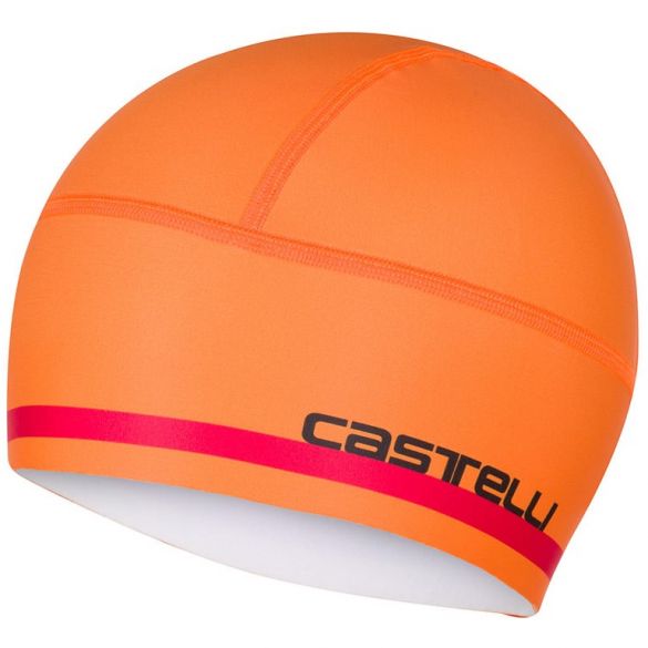 Castelli Arrivo 2 thermo skully helmmuts oranje heren 17530-034