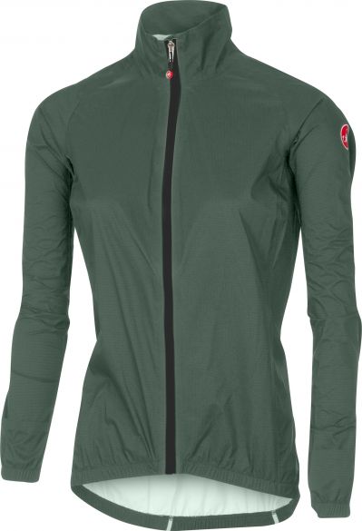 Castelli Emergency W regenjack forest grijs dames 17538-089