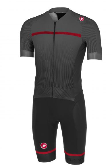 Castelli Sanremo 3.2 speedsuit korte mouw zwart heren 18000-010