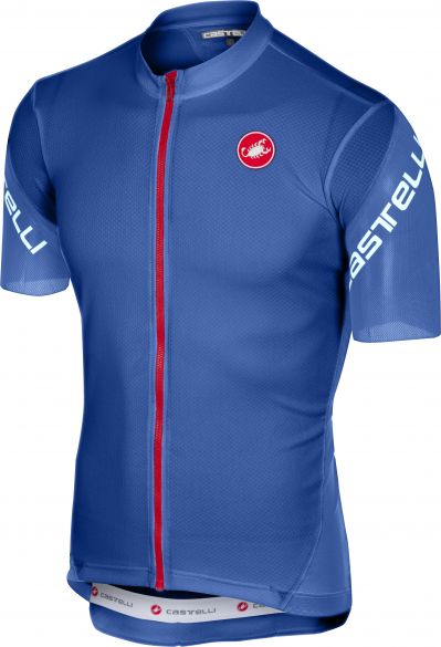 Castelli Entrata 3 fietsshirt korte mouw donker blauw heren 18010-057