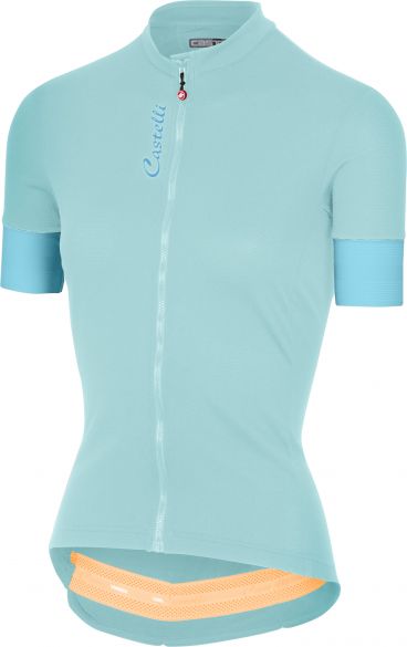 Castelli Anima 2 fietsshirt lake blauw dames 18039-016