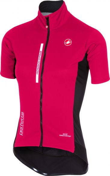 Castelli Perfetto light W korte mouw jacket roze dames 18048-027