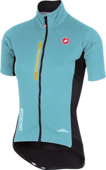 Castelli Perfetto light W korte mouw jacket donker celeste dames 18048-068