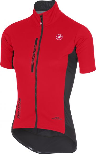 Castelli Perfetto light W korte mouw jacket rood dames 18048-023