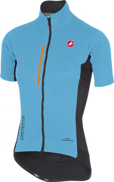 Castelli Perfetto light W korte mouw jacket blauw dames 18048-086
