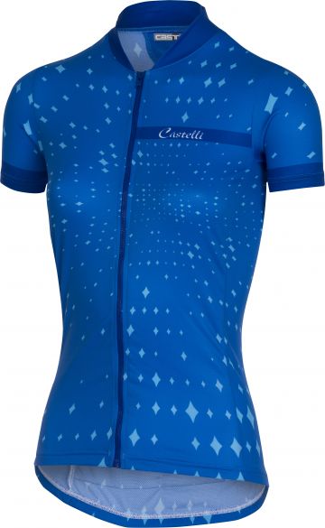 Castelli Stella fietsshirt blauw dames 18100-054