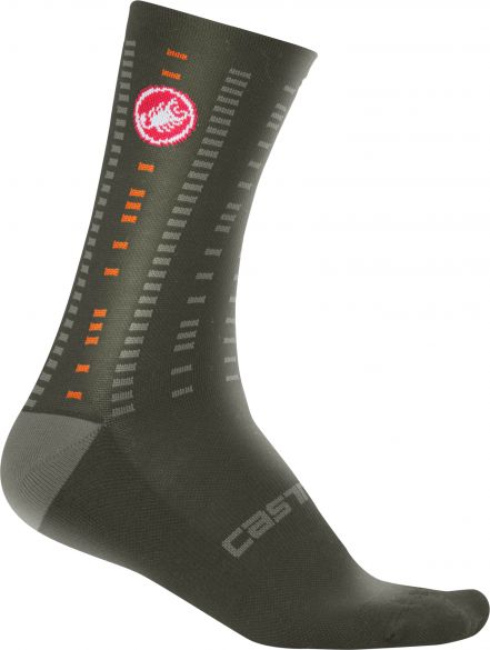 Castelli Incendio 2 18 fietssokken forest grijs heren 18531-089