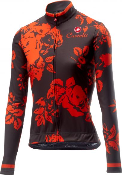 Castelli Scambio fietsshirt lange mouw forest grijs dames 18546-089