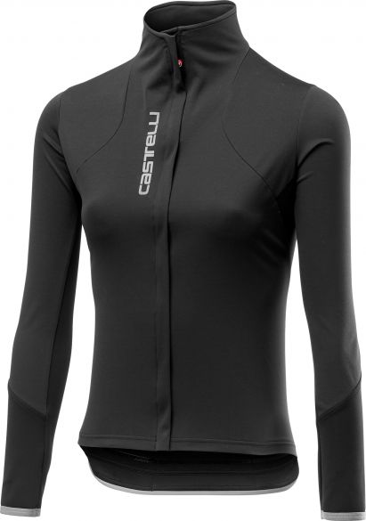 Castelli Trasparente 4 lange mouw fietsshirt zwart dames 19540-085
